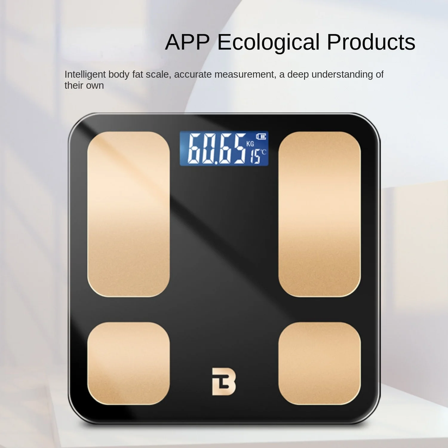 Eco Smart Electronic Body Fat Scale Adult Home Scale Fat Measurement Healthy Weighing Cross Border Baby