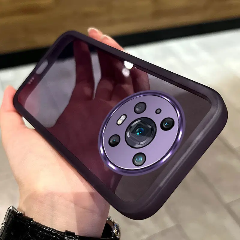 Enhanced Shockproof Silicone Back Cover with Plated Finish