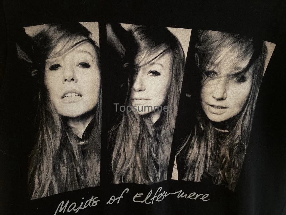 Rare Tori Amos T-Shirt Xs Extra Small Black Maids Of Elfen-Mere 2014 Unpentitant