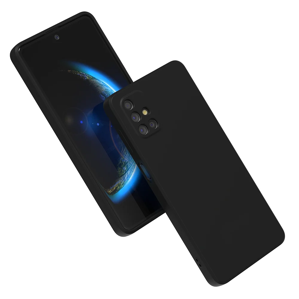 Premium Liquid Silicone Camera Protective Phone Case - Sleek and Durable Design