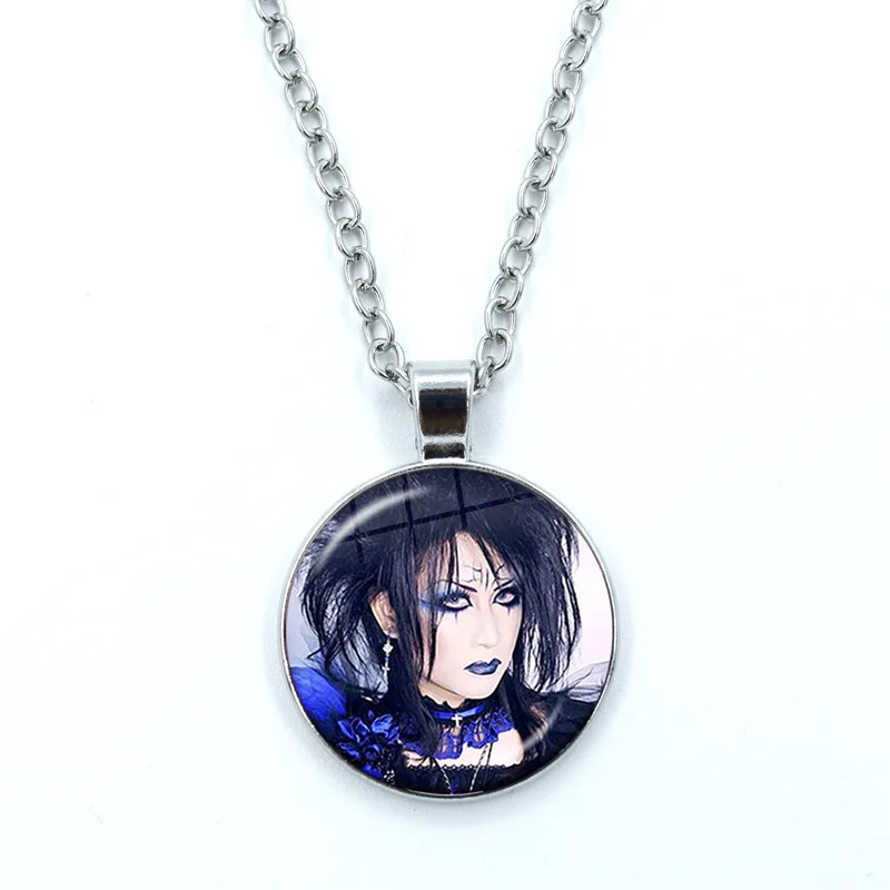 Moi Dix Mois Malice Mizer Mana Sama Glass Dome Cabochon Pendant