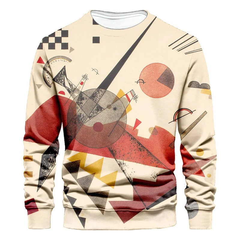 Rainbow Pattern 3d Printed Sweatshirts for Men and Women Pullovers Harajuku Unisex Tops