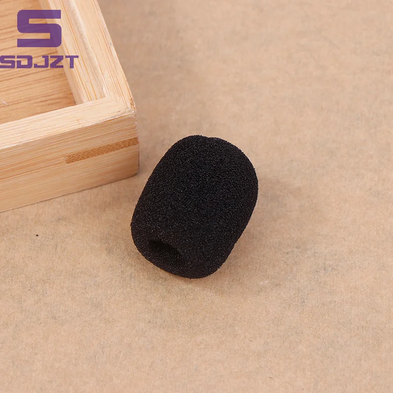 Headset Microphone Sponge For Motorcycle Intercom Helmet Bluetooth Headset Microphone Sponge 10PCS