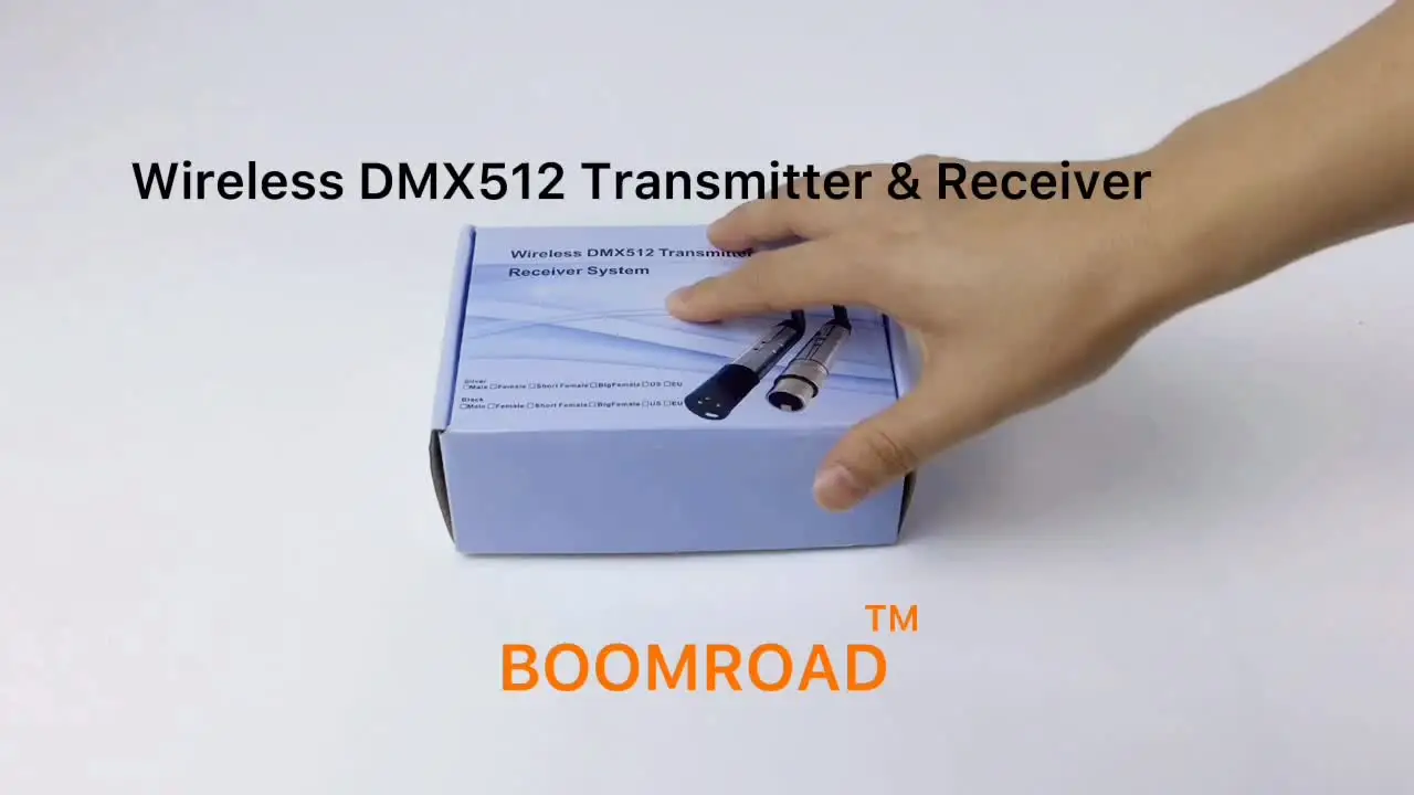 Ricevitore Wireless DMX512 XLR Femmina - Per Luci LED Feste E Spettacoli - Foto 2