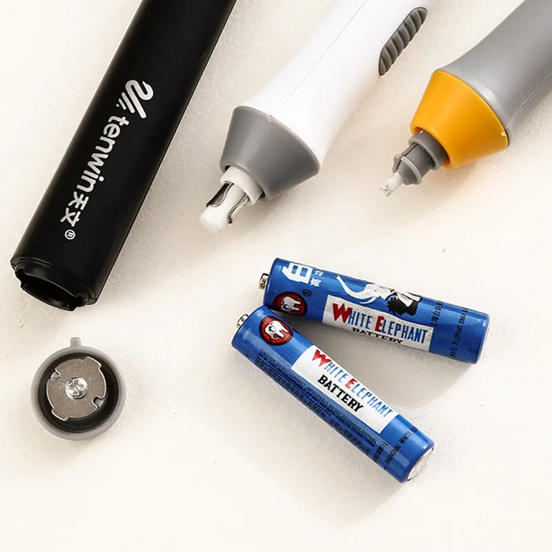 Electric Pencil Eraser with Refill for Art Students and School Supplies