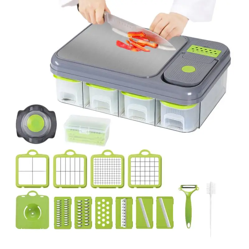 

Multifunctional Vegetable Chopper Onion Chopper Handle Food Grate Food Chopper Kitchen Vegetable Slicer Dicer Cutter for Onion