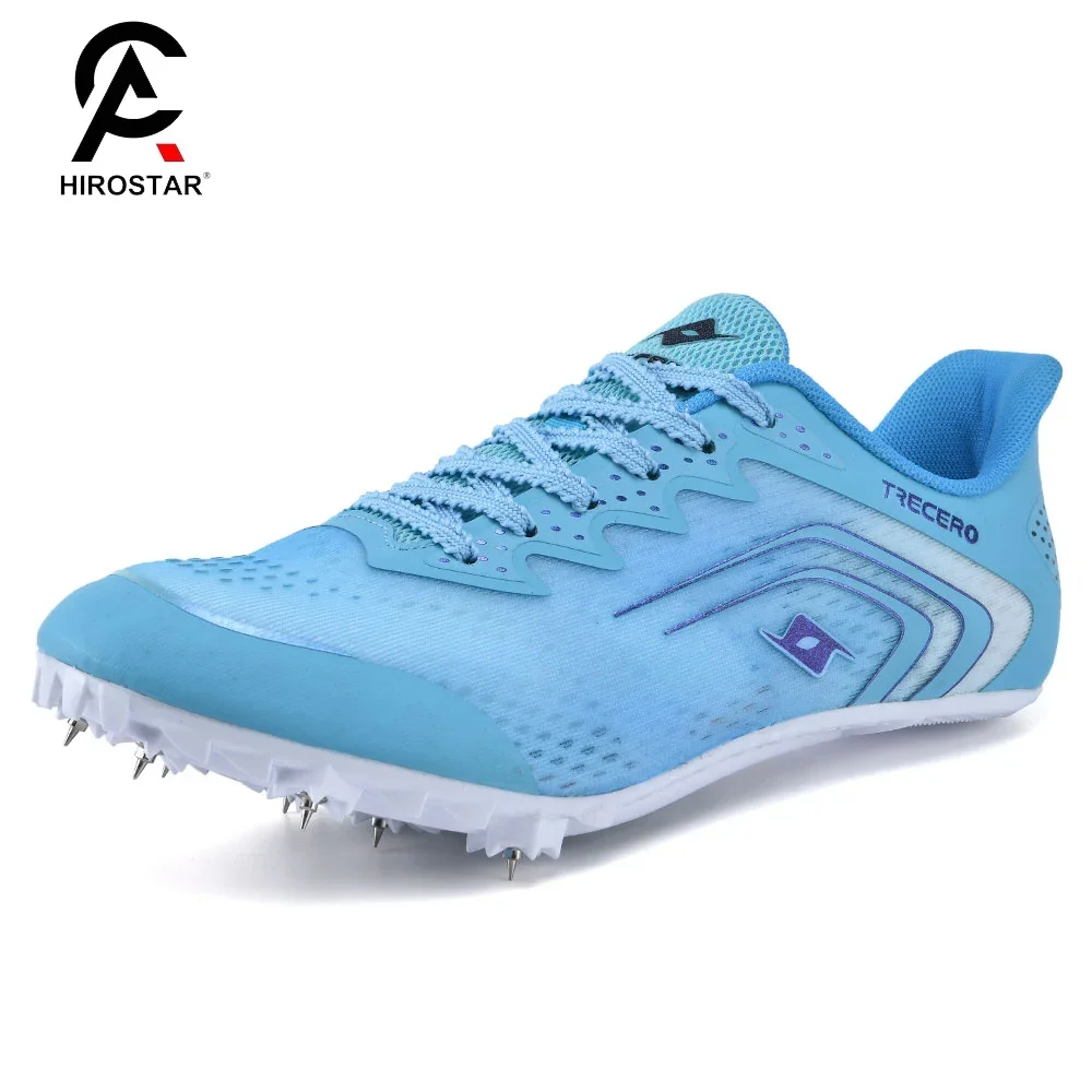 Track Field Shoes Men Training Spiked Sport Professional Match Waterproof Athletic Lightweight Lace-up Sneakers