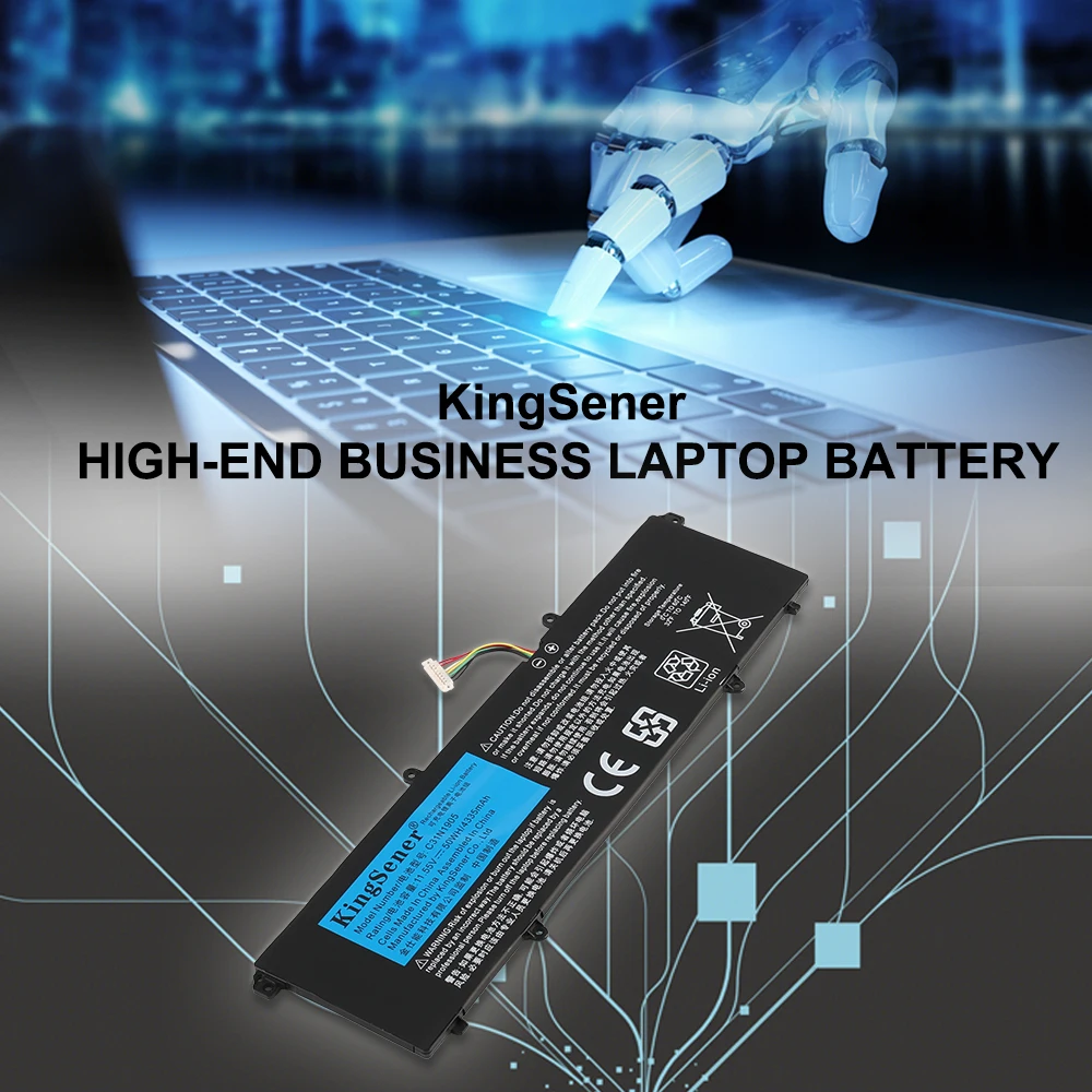 Kingsener C31n1905 Bateria do Portátil para Asus K533f S433fl S521fa S533fl V533f para Vivobook S14 S433fa-am035t 11.55v 50wh - Imagem 6