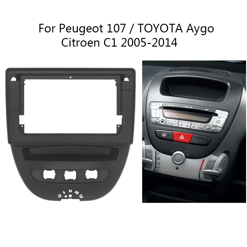 

Автомагнитола 2 Din для Toyota Aygo Citroen C1 Peugeot 107 2005-2014