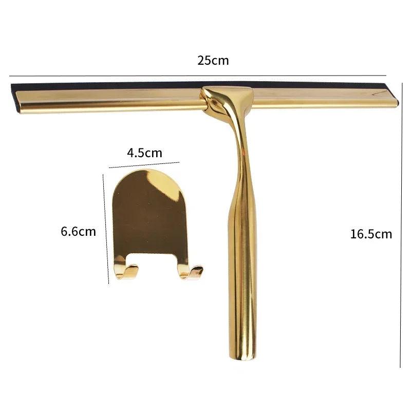 Stainless Steel Window Glass Cleaning Tool with Handle Silicone Rubber Brush Bathroom Shower Squeegee Kitchen Car Mirror Wipers cleaning brush window cleaning squeegee window cleaner window cleaning tool glass scraper glass window scraper cleaning squeegee shower squeegee scraper tool car glass cleaner