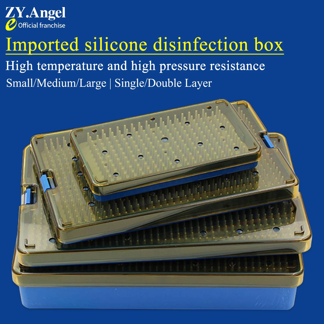 High temperature and high pressure resistant Ophthalmic Surgical Instruments Disinfection Storage Box