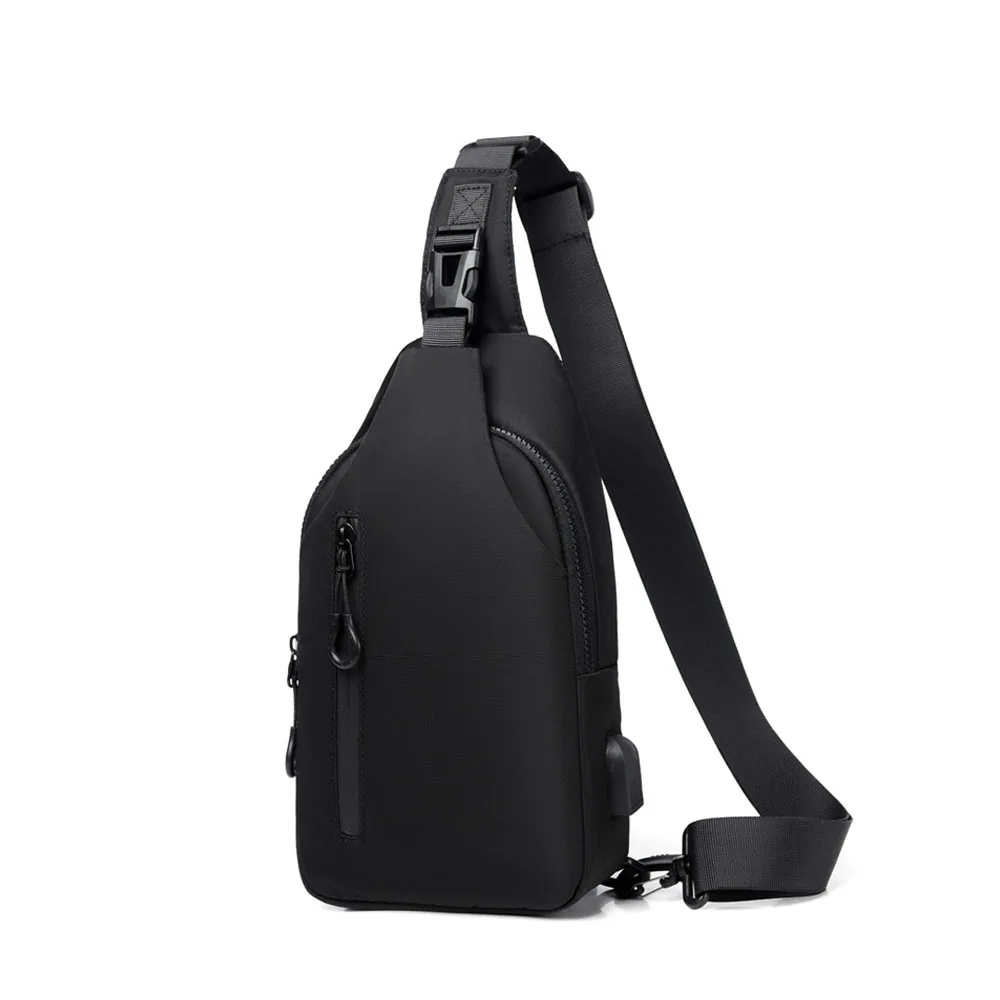 

Маленькая нагрудная сумка для мужчин, сумка-слинг на одной лямке, рюкзак через плечо