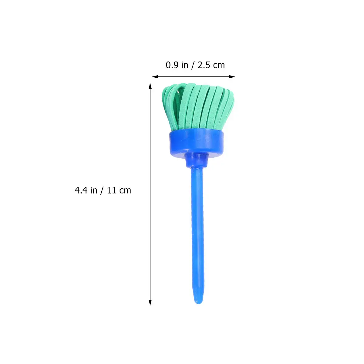 8Pcs DIY 스폰지 페인팅 롤러 프리미엄 미니 페인트 브러쉬 세트 어린이 미술 수업 그리기 낙서 도구 어린이 페인트 롤러