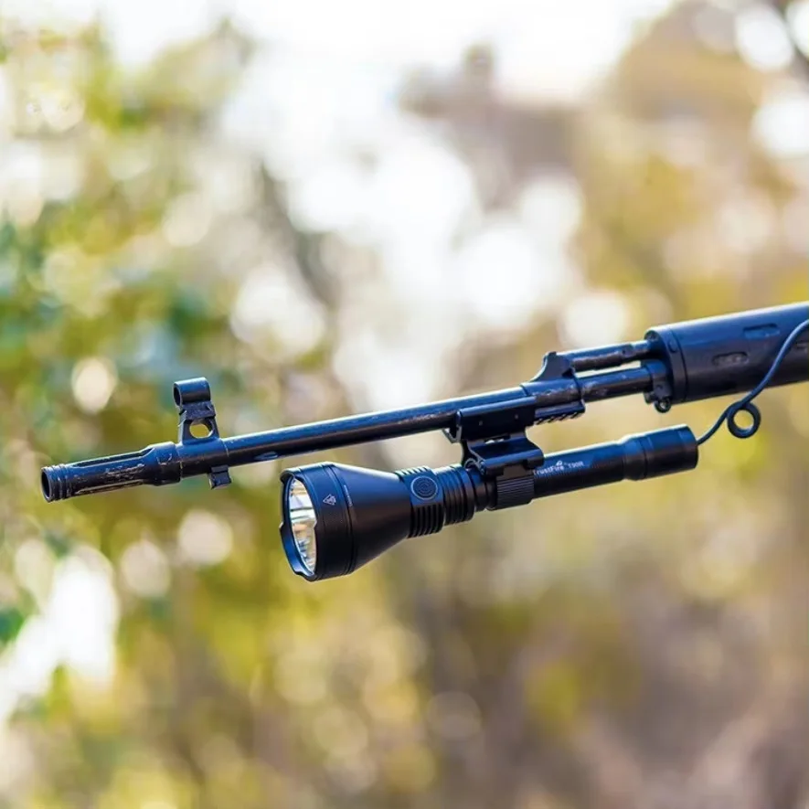 Rechargeable LED Flashlight for Hunting and Camping