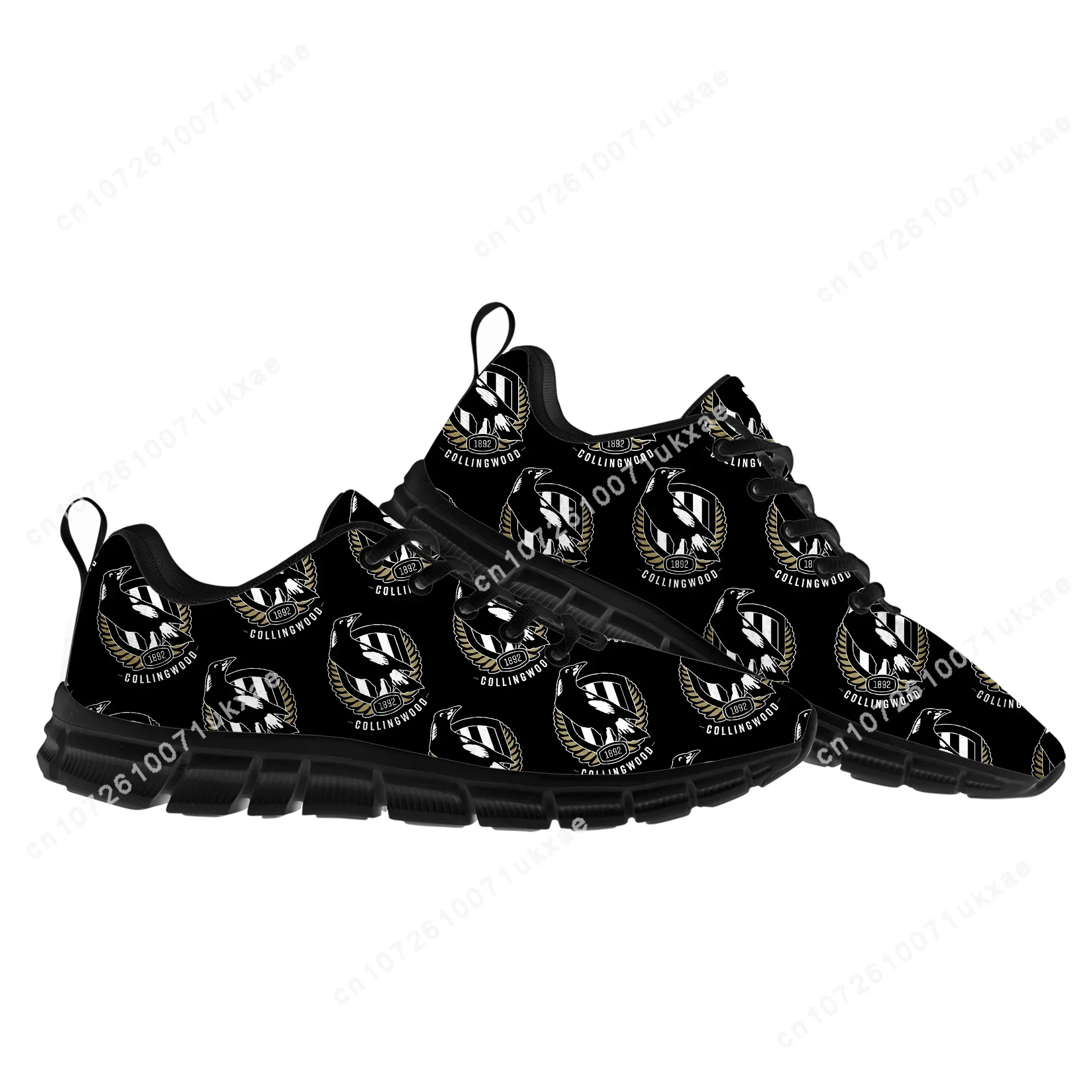 

Collingwood Magpies Australian Football Sports Shoes Men Women Teenager Kids Children Sneakers High Quality Sneaker Custom Shoes