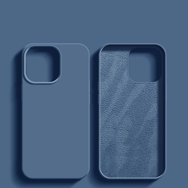 Premium Shockproof Liquid Silicone Phone Case - Luxury Protective Cover Accessory