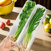 Boîtes de conservation des aliments frais pour réfrigérateur, boîtes de conservation des aliments frais pour légumes et fruits, boîte de rangement transparente scellée 3