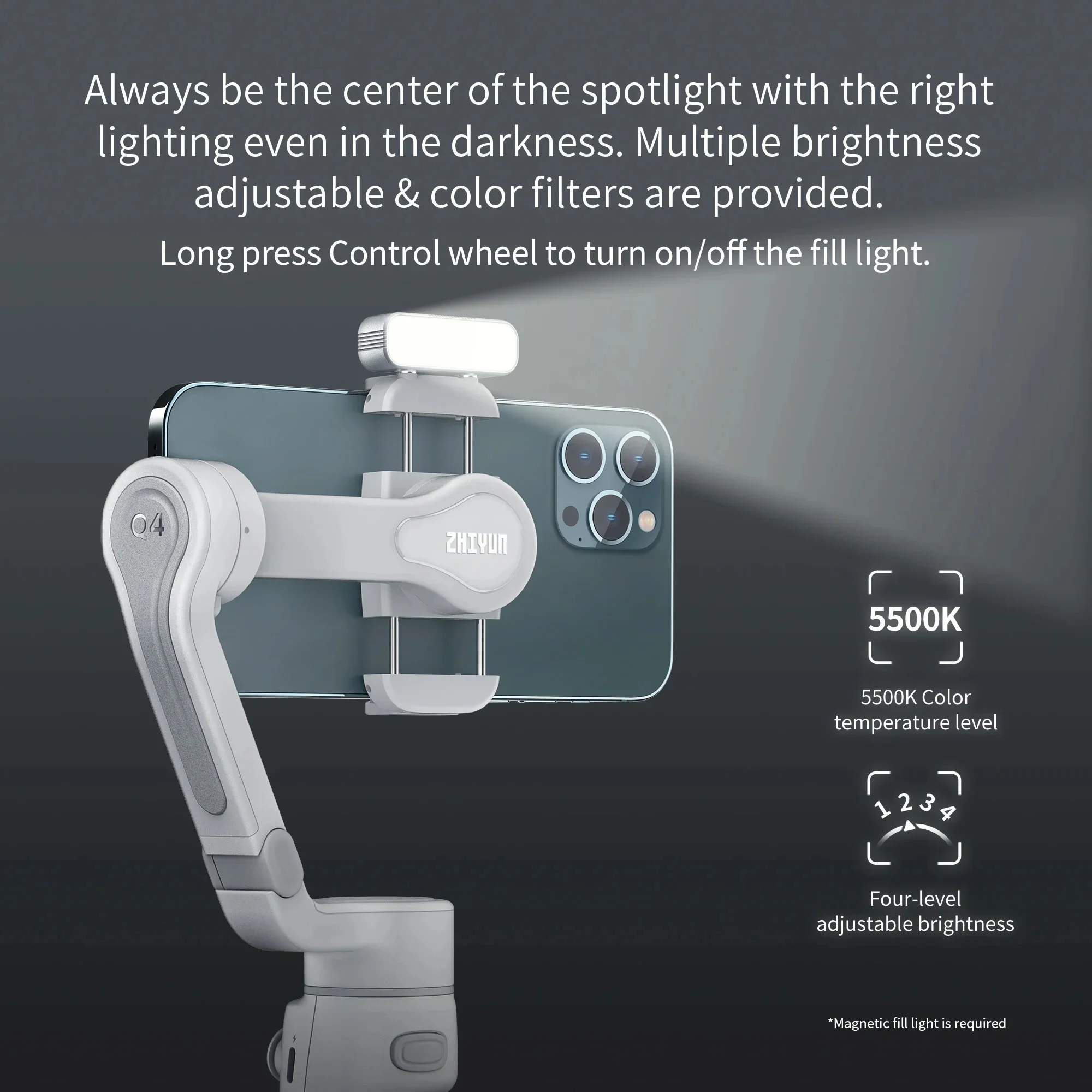ZHIYUN SMOOTH Q4 3軸 スマートフォンジンバル スタビライザー Amazon.com: Zhiyun Smooth Q4 Gimbal Stabilizer for