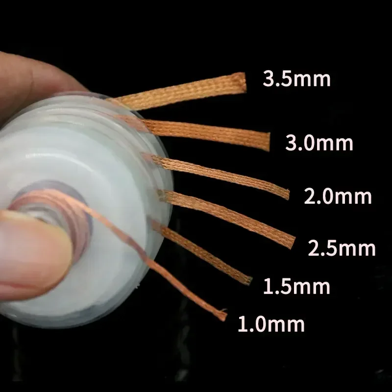 Desoldering Braid Welding Solder Remover Wick Width 1.5mm-4mm 1~200pcs