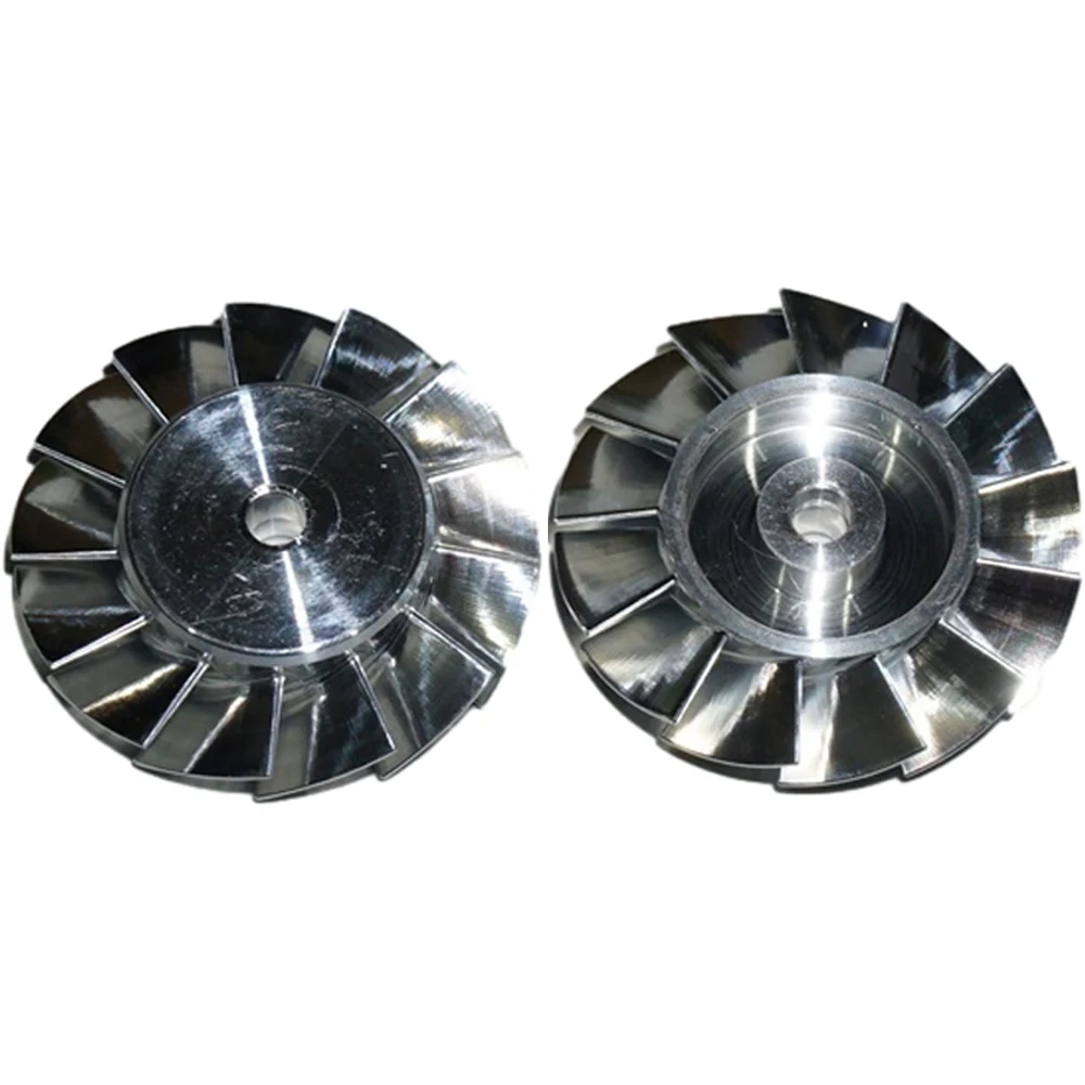 5Pcs 27mm Diameter Aluminum Iimpeller CNC Machining High Precision Impeller 100000 RPM High Speed Fan Motor Blade Impeller