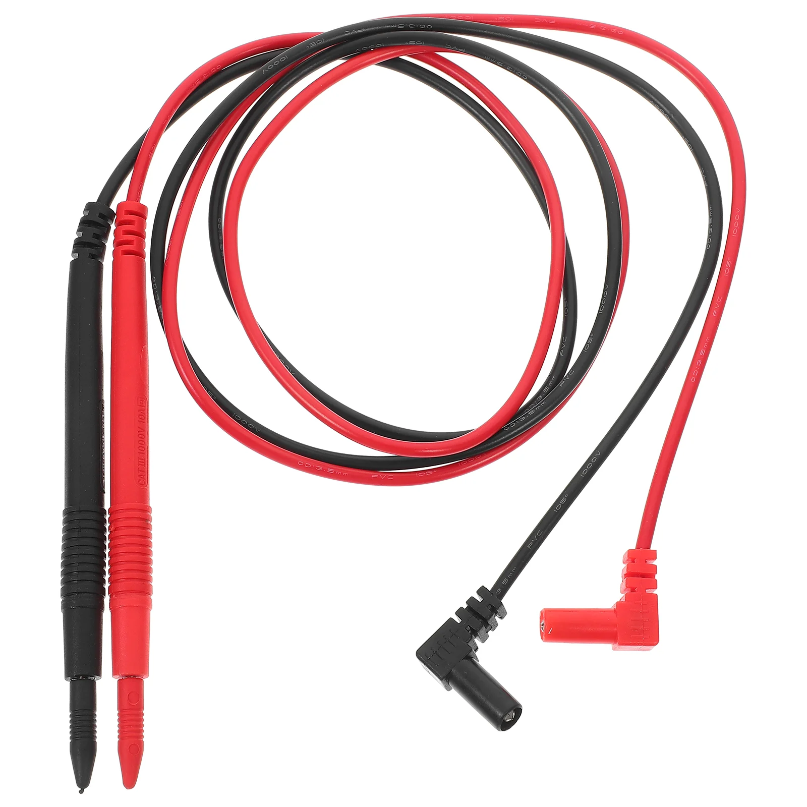 

Pure Copper Multimeter Lead Wire Cables Probe Leads Voltmeters Silica Gel Test for Voltage