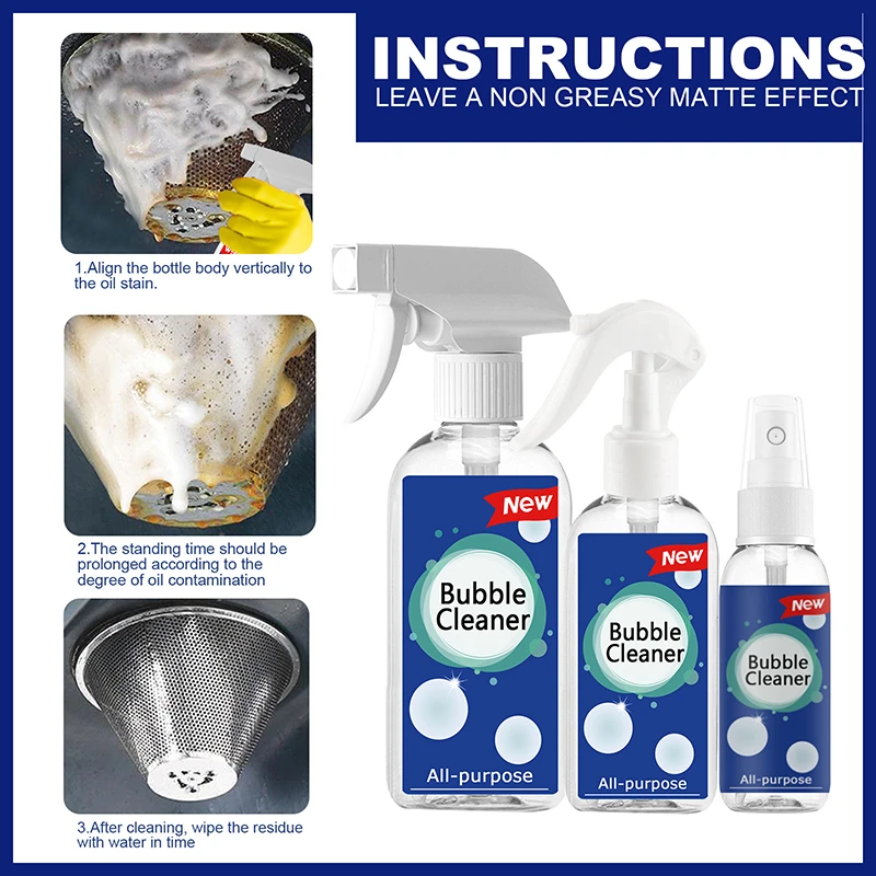 Vervallen compenseren leren Multifunctionele Huishouden Keuken Spray Cleaner All Purpose Bubble Cleaner  Beste Natuurlijke Reiniging Product Veiligheid Schuimreiniger| | -  AliExpress