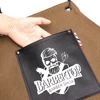 Barber  Hairdressing Shawl Artist Apron Salon Hairdresser Cape with Pockets Waterproof Restaurant  Work Cloth 4