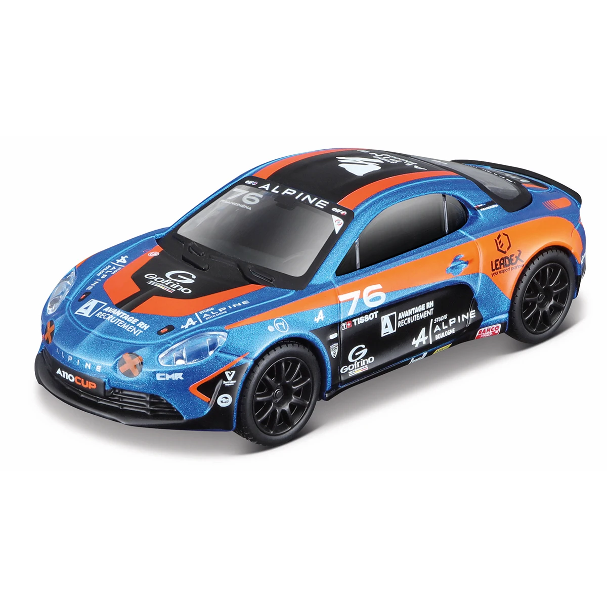 Bburago 1:43 Alpine A110 CUP Maserati MC12 Renault Sport R.S. 01 литье под давлением, коллекционные аксессуары