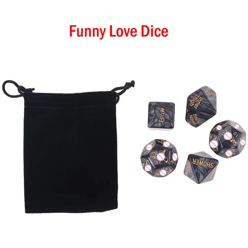 5pcs/set Funny Love Dice Game Toys Erotic Sexy Posture Adult Couple Bachelor Party Gift Love game dice dice set