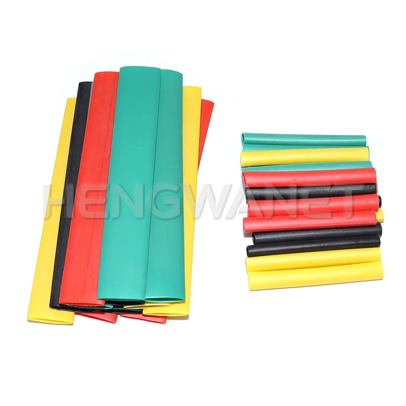 Kit 164pcs Gaine Thermorétractable Noir - Outils Modélisme