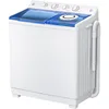 Portable Washing Machine,Twin Tub Washing Machine Laundry Compact Washer spinner Combo with 40lbs capacity,24Lbs Washer and 16Lb 1