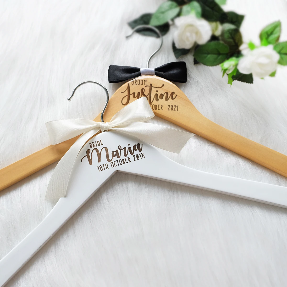Personalized Wedding Hanger,Custom Wedding Dress Hanger,Bridal