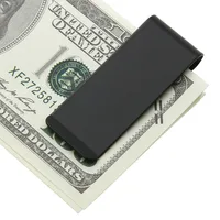 Money Holder Men Card Holder Metallic Dollar Cash Clips Metal Clamp ID Card Money Clip For Men Women Purse Ticket Clips Wallets 2