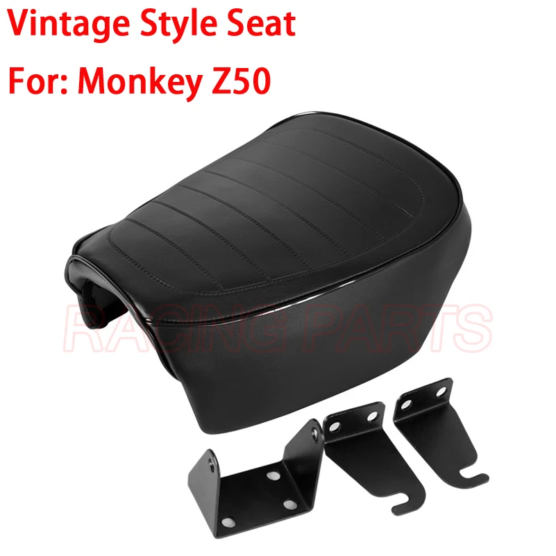Monkey Car Gorilla Accessori Moto Cuscino Per Honda Mini Monkey Z50 50Cc 50 Z50J Black Fat Seat Z50J Bike