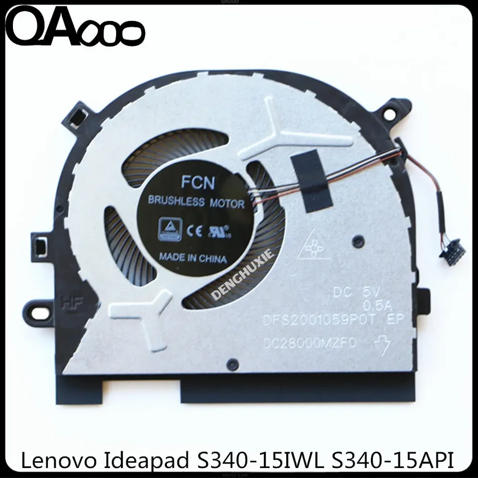 Lenovo Ideapad冷却ファン,lenovo 5f10s13881,S340-15IWL,81n8,S340