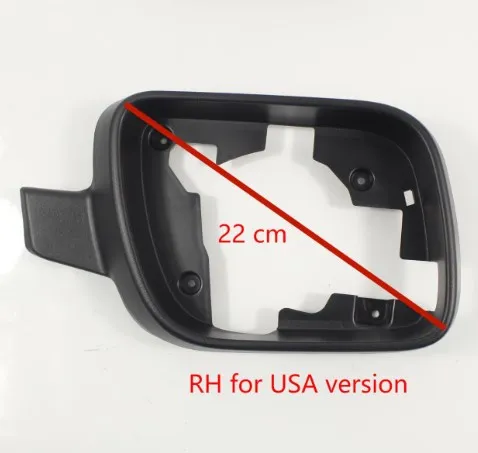 Evan-Fischer Passenger Right Side Mirror Cover For Ford Explorer 2011-2015 - Textured Black - View #3