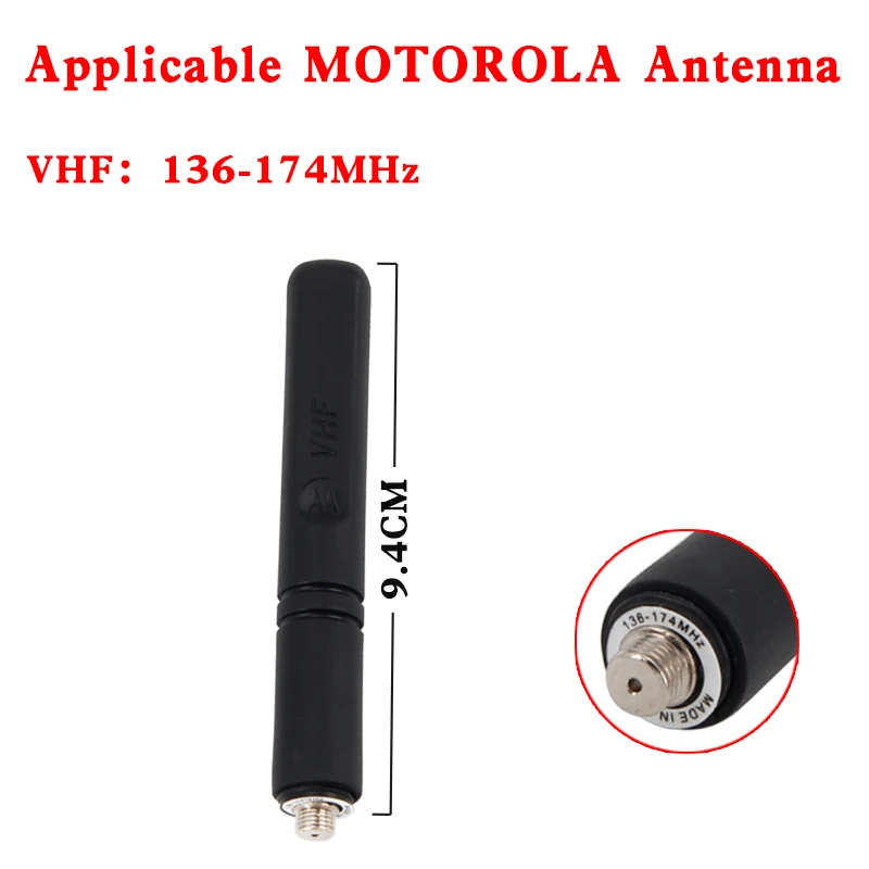 

Motorola VHF Antenna For XIR P8668 P8628 P8620 P8600 P8608 GP328D GP338D DGP8550 DGP5050 DEP550 DEP350 Radio Walkie Talkie