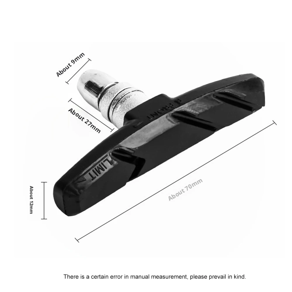 Bicycle V-brake Brake Leather Anti-skid Texture Wear-resistant Durable Mountain Bike Accessories