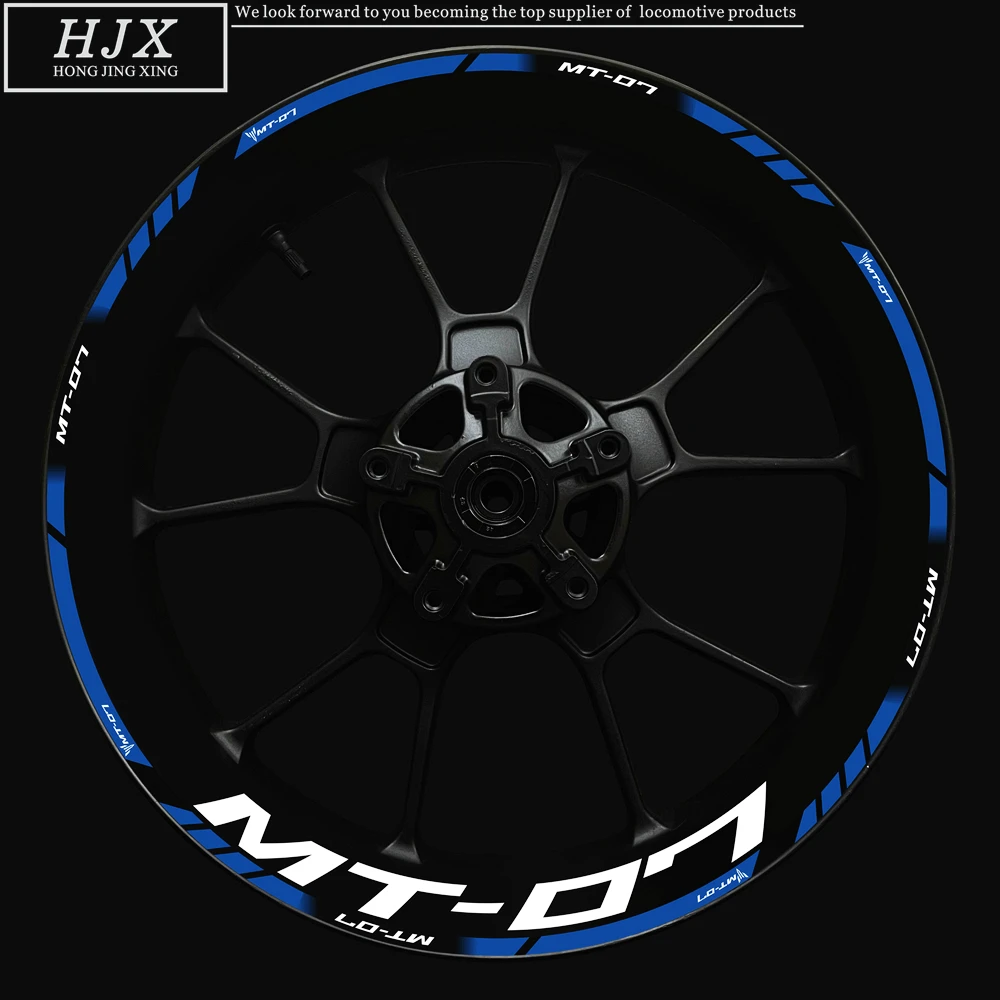 ߸Ͽ Ϻ    ķ  MT-07,  Į MT07 MT 07 ΰ  ݻ ƼĿ, 17 ġ