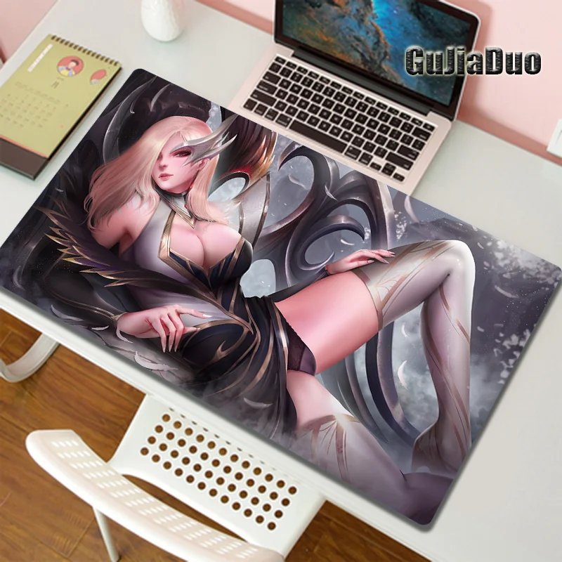 

Morgana League of Legends Gamer Charm Sexy Anime Mouse Pad Laptop Table Desk Mat Gaming Hoom Accessories Kawaii Mange Mousepad