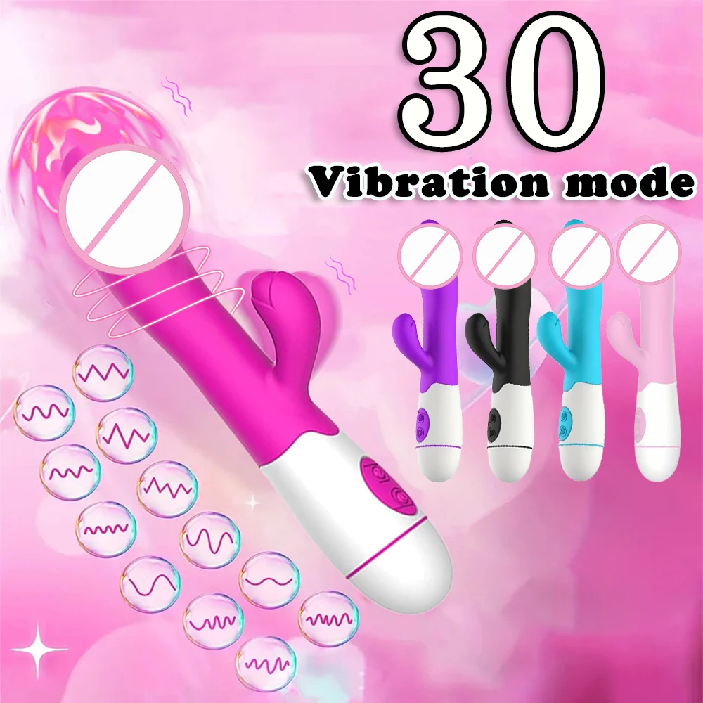 Sex Toys 30 Speed G-spot Vibrator Vaginal/Clitoral Massager Female Sex Toys Adult Sexy Toys Batteries not included