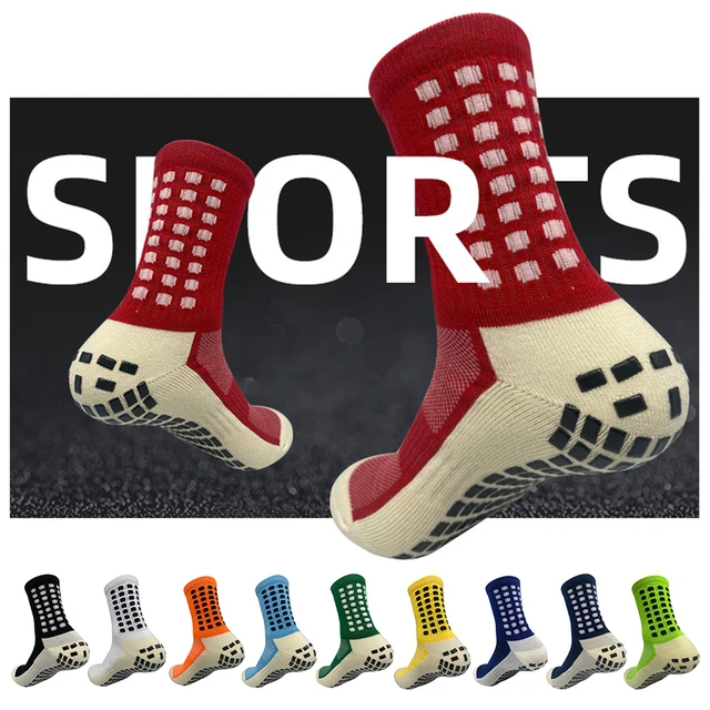 Calcetines de fútbol antideslizantes Toalla Rodilla  Calcetines deportivos antideslizantes  Fútbol-Nuevos hombres Mujeres-Aliexpress