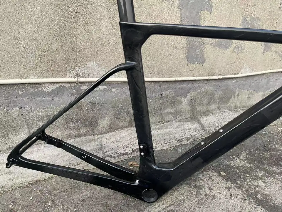 New Model FASTERWAY OSTRO T47A BB Laser Color Naked Carbon Painting Carbon Road Bike Frameset+Fork+Seatpost+Clamp+Headset