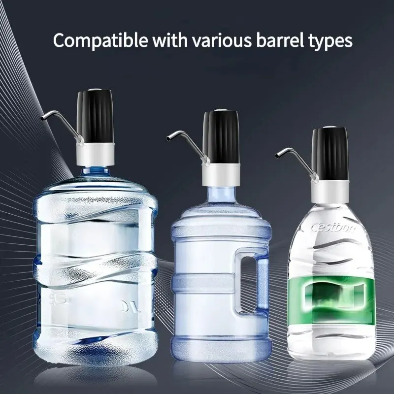 Water Bottle Pump 1 PCS Automatic Electric Water Bottle Pump Dispenser Household Gallon Drinking Bottle Switch Smart Water Treatment Appliances For water dispenser beverage dispenser water pump water dispenser pump