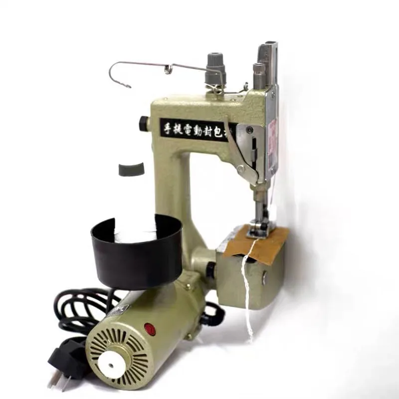 Handheld Electric Overlock Sewing Machine Movable Sewing Machine Woven Bag Packaging Sealing