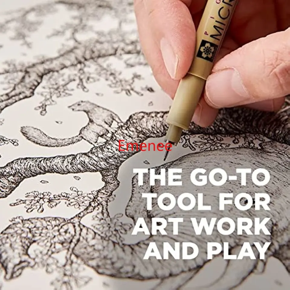 Sakura Pens Fine Point Pen Fineliner Pens Archival Black And