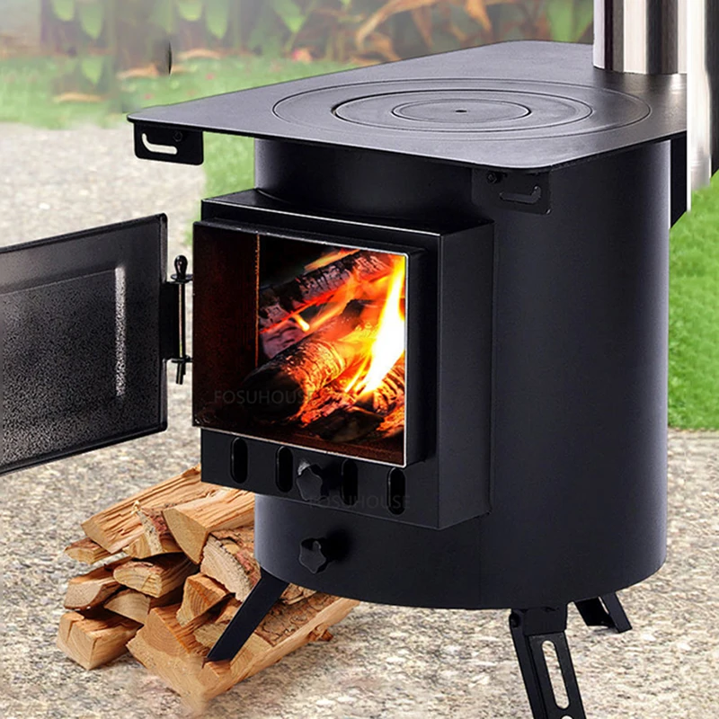 Modern Stainless Steel Chimeneas for Outdoor Heater Barbecue Furnace  Creative Personality Household Indoor Small Wood Stoves - AliExpress