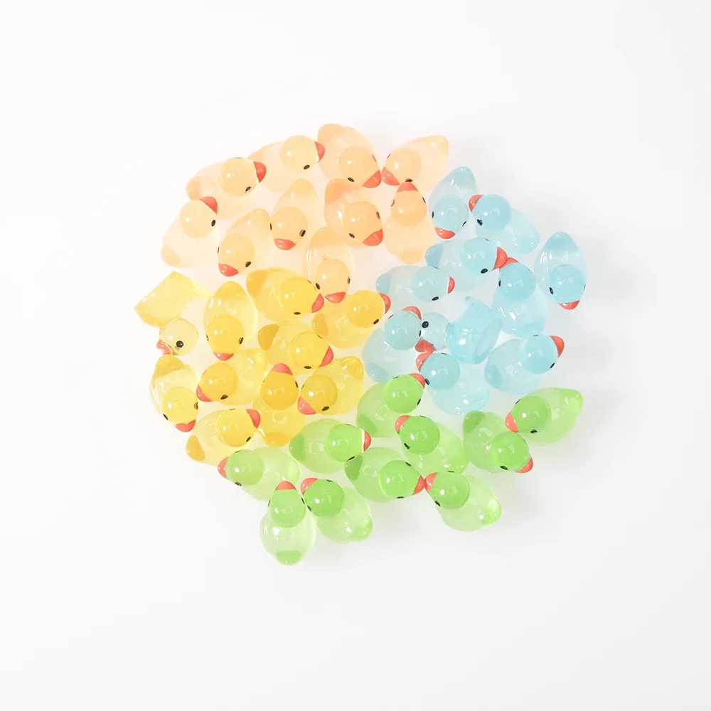 

10Pcs Mini Ducks Luminous Duck Micro Landscape Fairy Garden Home Decor