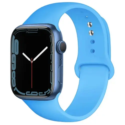 Silicone Band For Apple Watch strap 46mm 44mm 45mm 40mm 41mm 42-38mm 49mm sport bracelet iwatch series 11 10 9 8 7 6 5 SE Ultra3 - Image 67