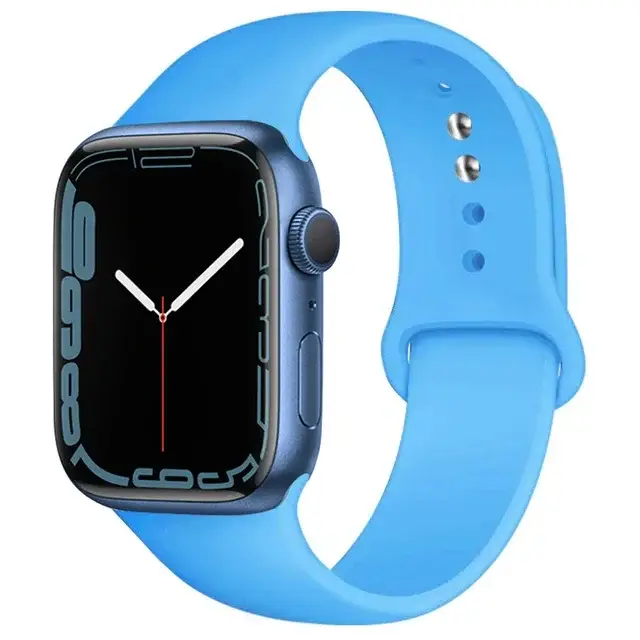 Silicone Band For Apple Watch strap 46mm 44mm 45mm 40mm 41mm 42-38mm 49mm sport bracelet iwatch series 11 10 9 8 7 6 5 SE Ultra3 - Image 67